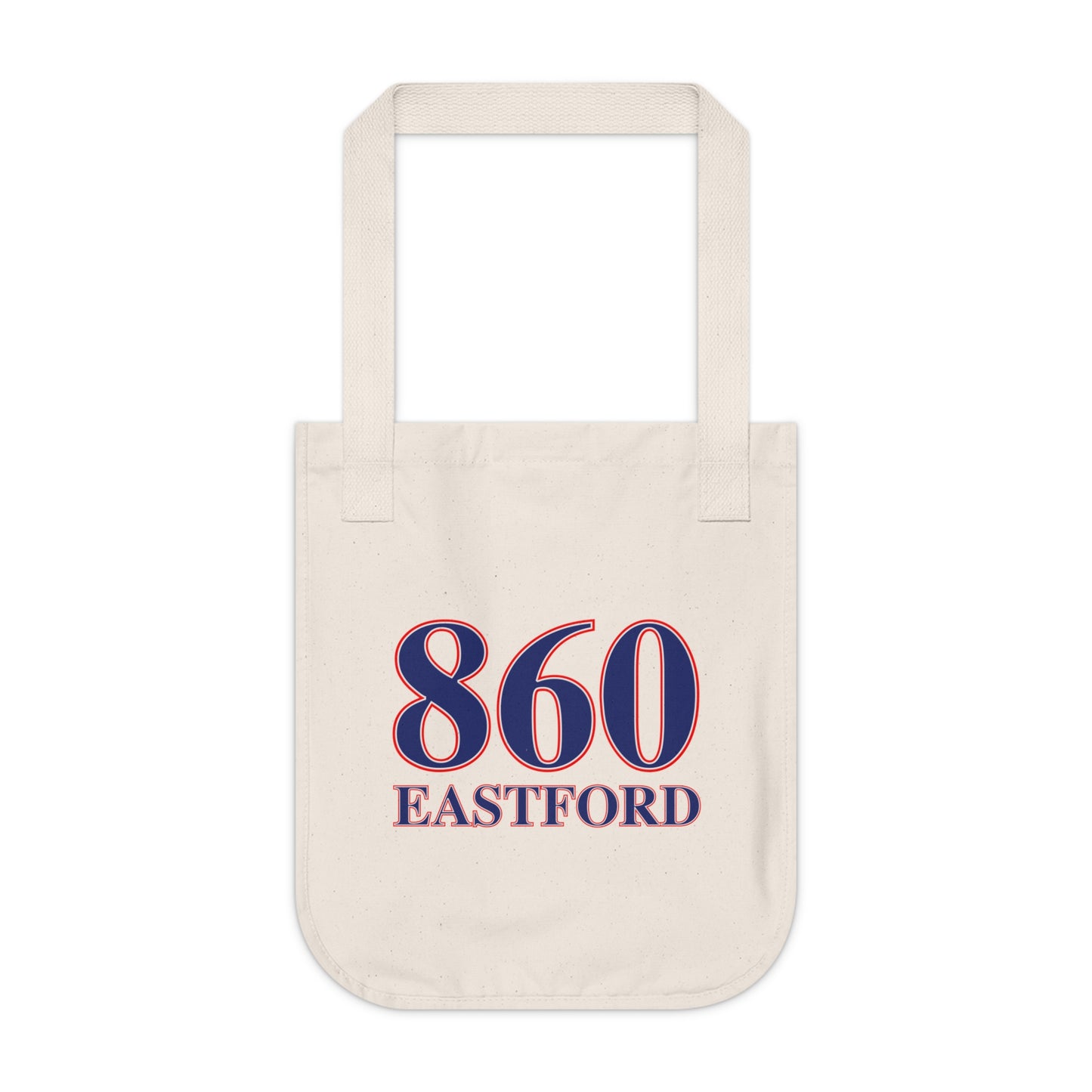 860 Eastford Red, White & Blue Organic Canvas Tote Bag