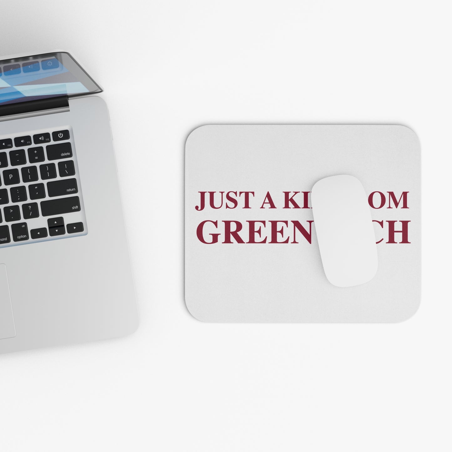 Just a kid from Greenwich Mouse Pad (Rectangle)