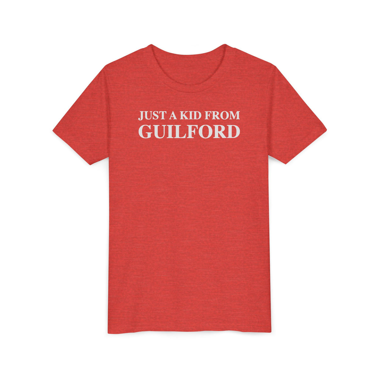Just a kid from Guilford Youth Short Sleeve T-Shirt