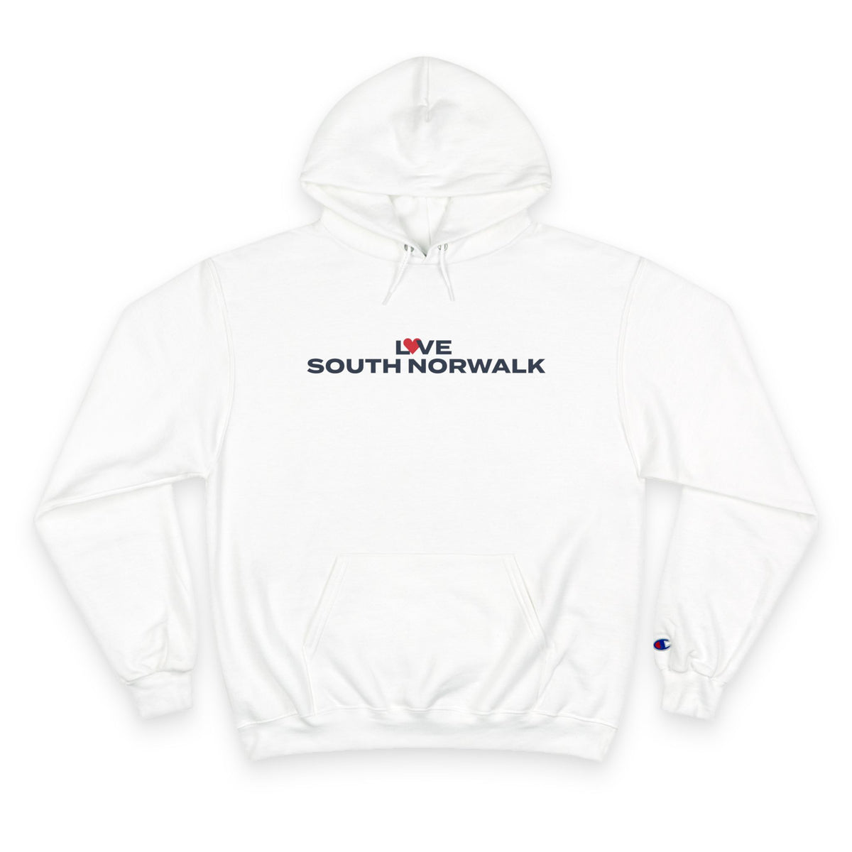 Love South Norwalk Champion Hoodie
