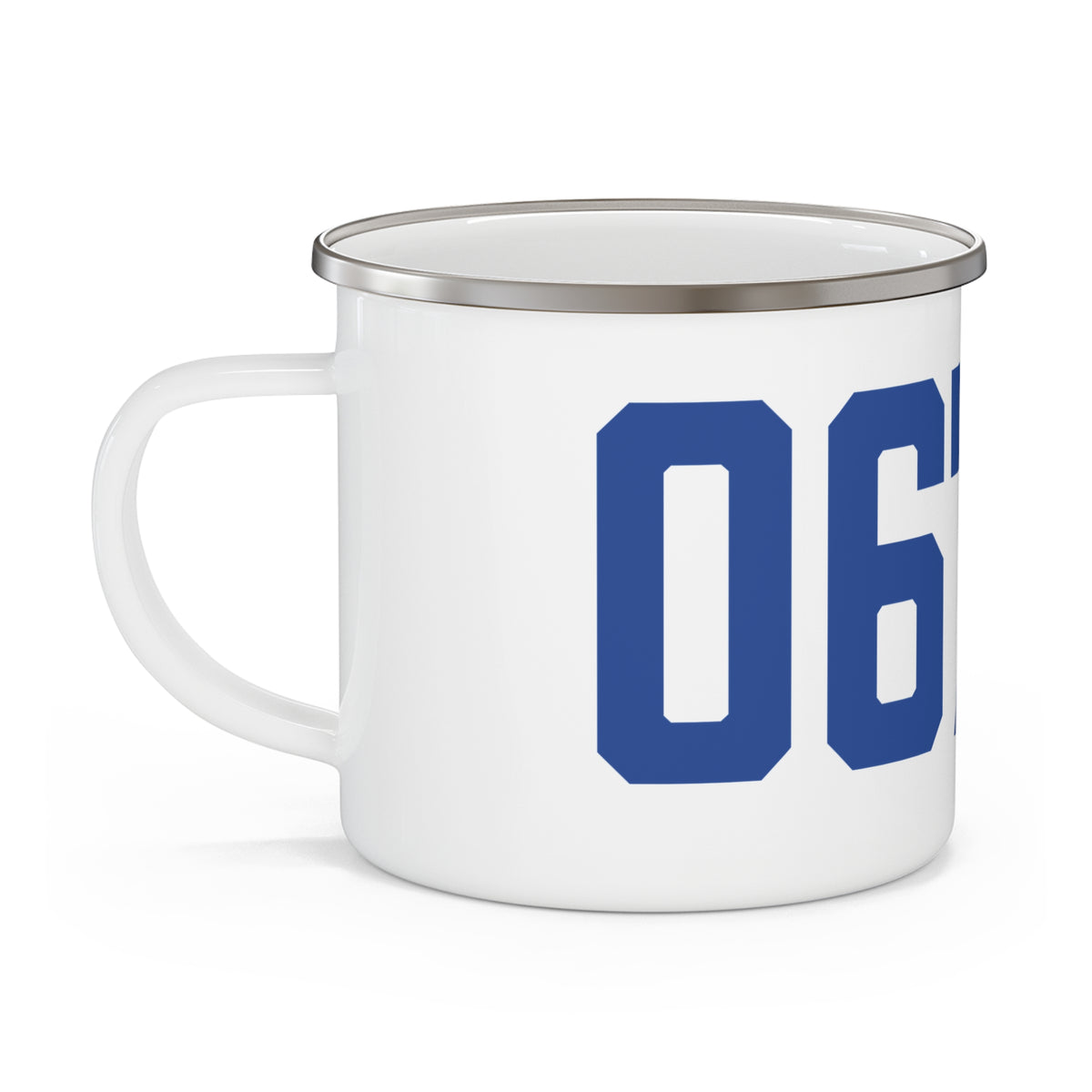 06756 Goshen Connecticut Zip Code Enamel Camping Mug
