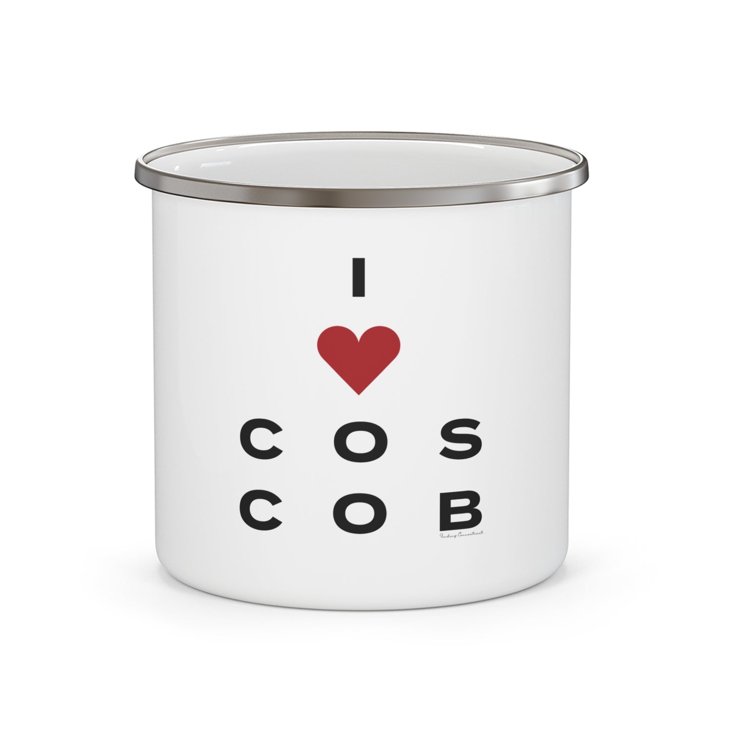 Cos Cob Vision Enamel Camping Mug