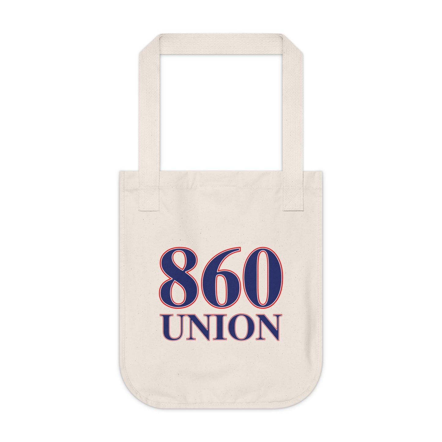 860 Union Red, White & Blue Organic Canvas Tote Bag