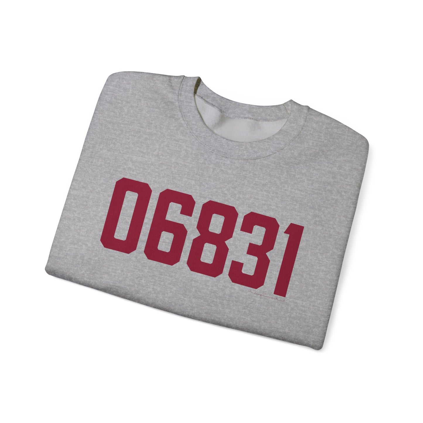 06831 - Greenwich Connecticut Zip Code Unisex Heavy Blend™ Crewneck Sweatshirt