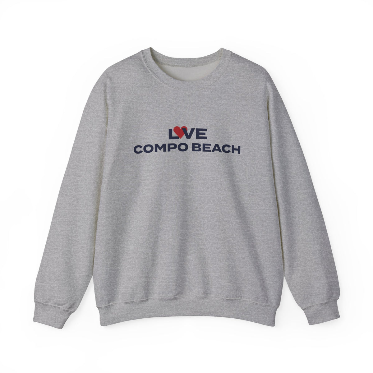 Love Compo Beach Unisex Heavy Blend™ Crewneck Sweatshirt