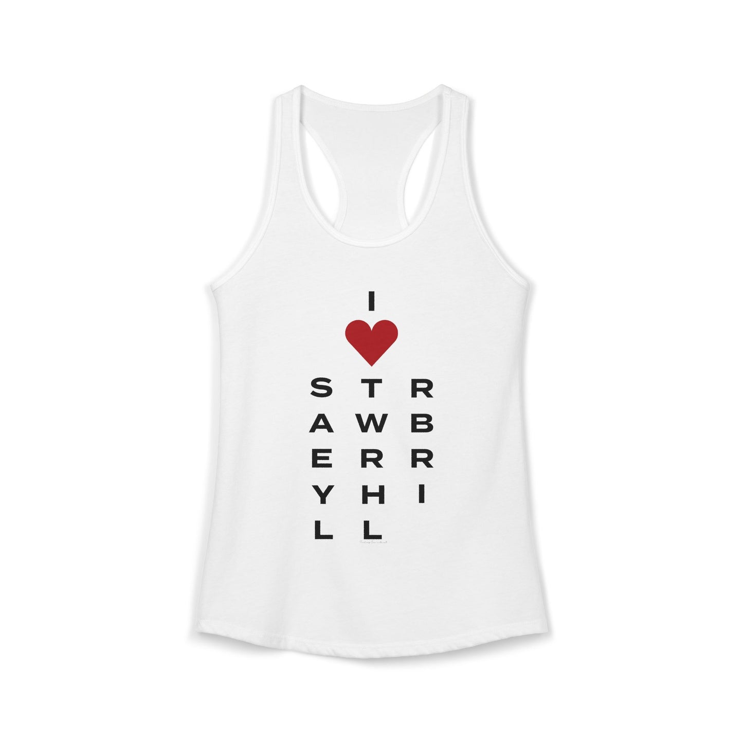 Strawberry Hill Vision Women's Ideal Racerback Tank Top