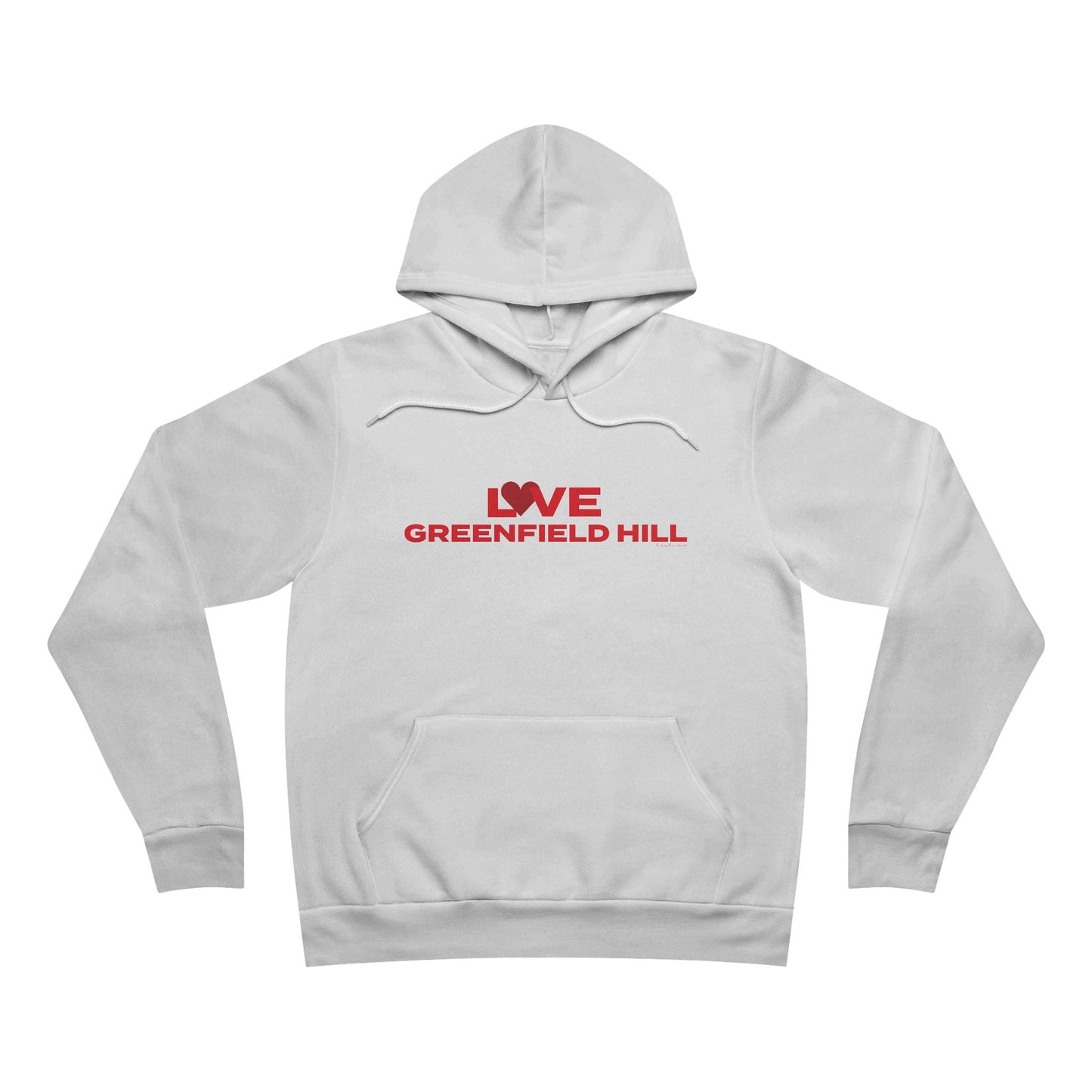 Love Greenfield Hill Unisex Sponge Fleece Pullover Hoodie