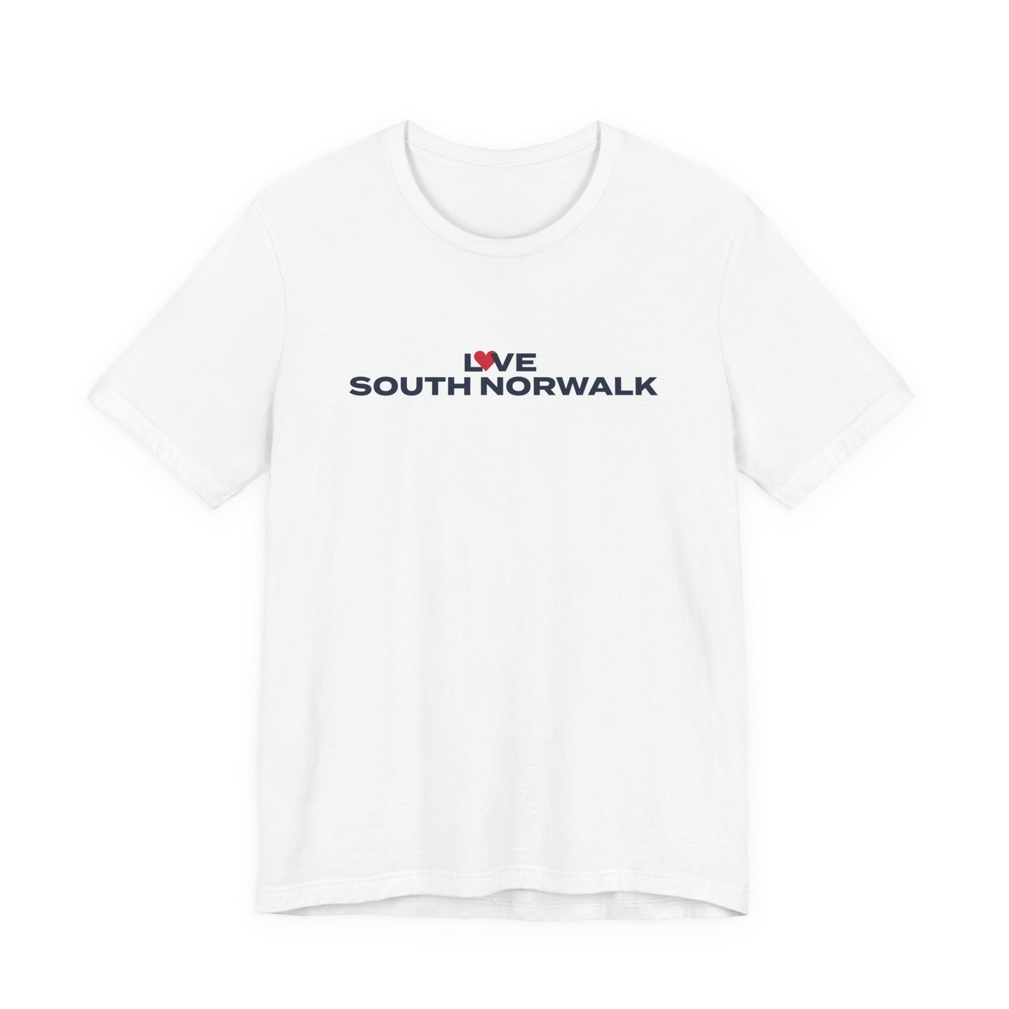 Love South Norwalk Unisex Jersey Short Sleeve T-Shirt