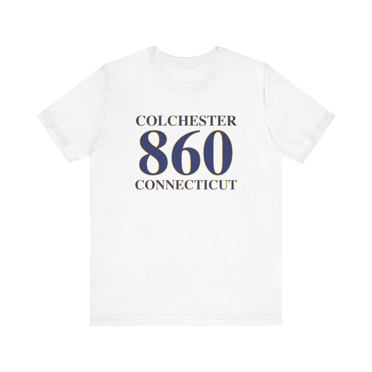 Colchester 860 Connecticut Unisex Jersey Short Sleeve T-Shirt