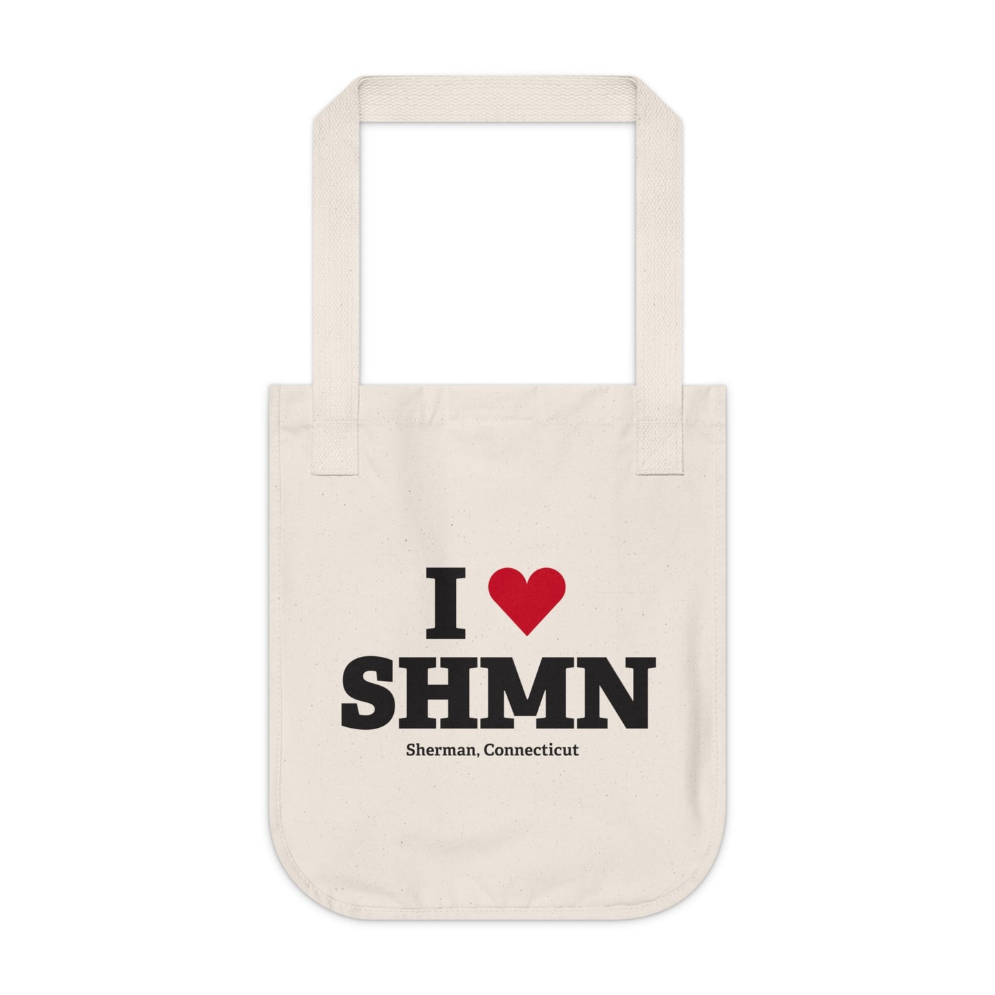 I Heart SHMN Organic Canvas Tote Bag