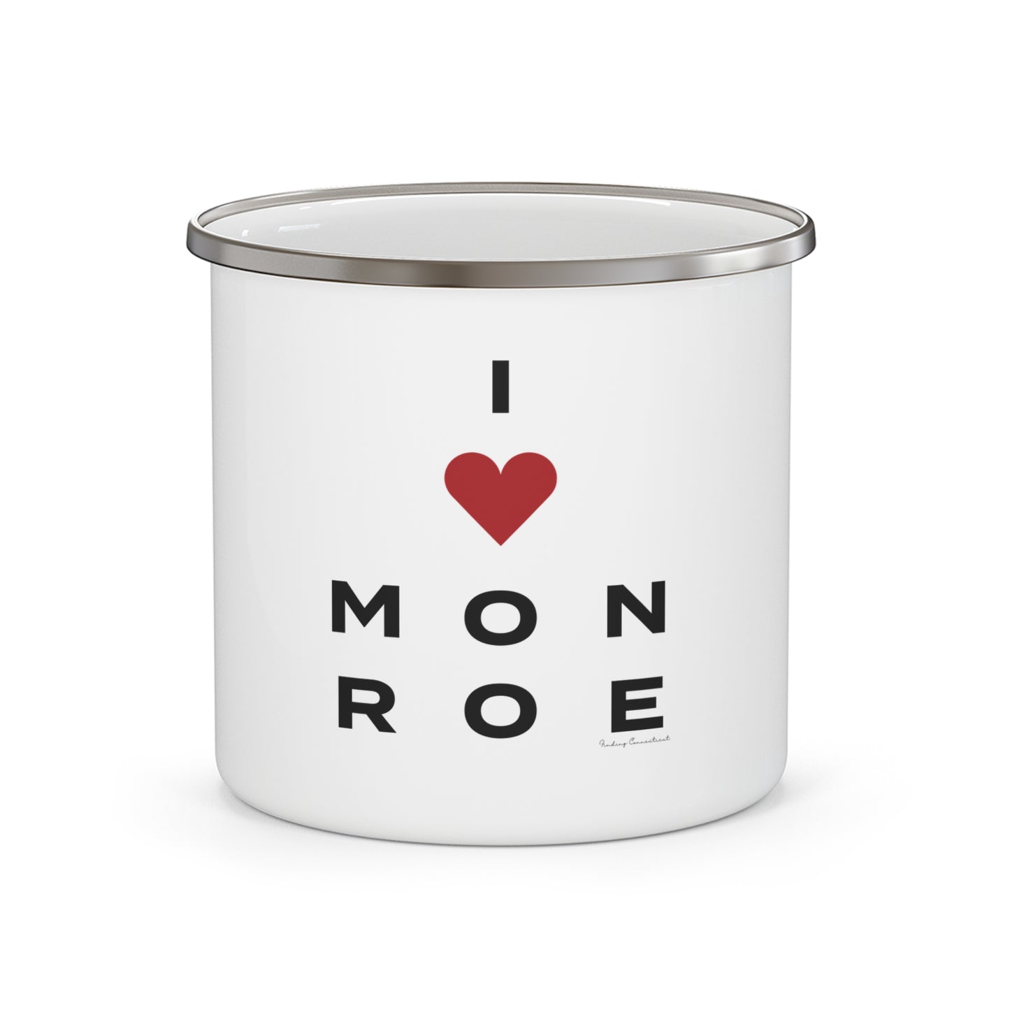 Monroe Vision Enamel Camping Mug
