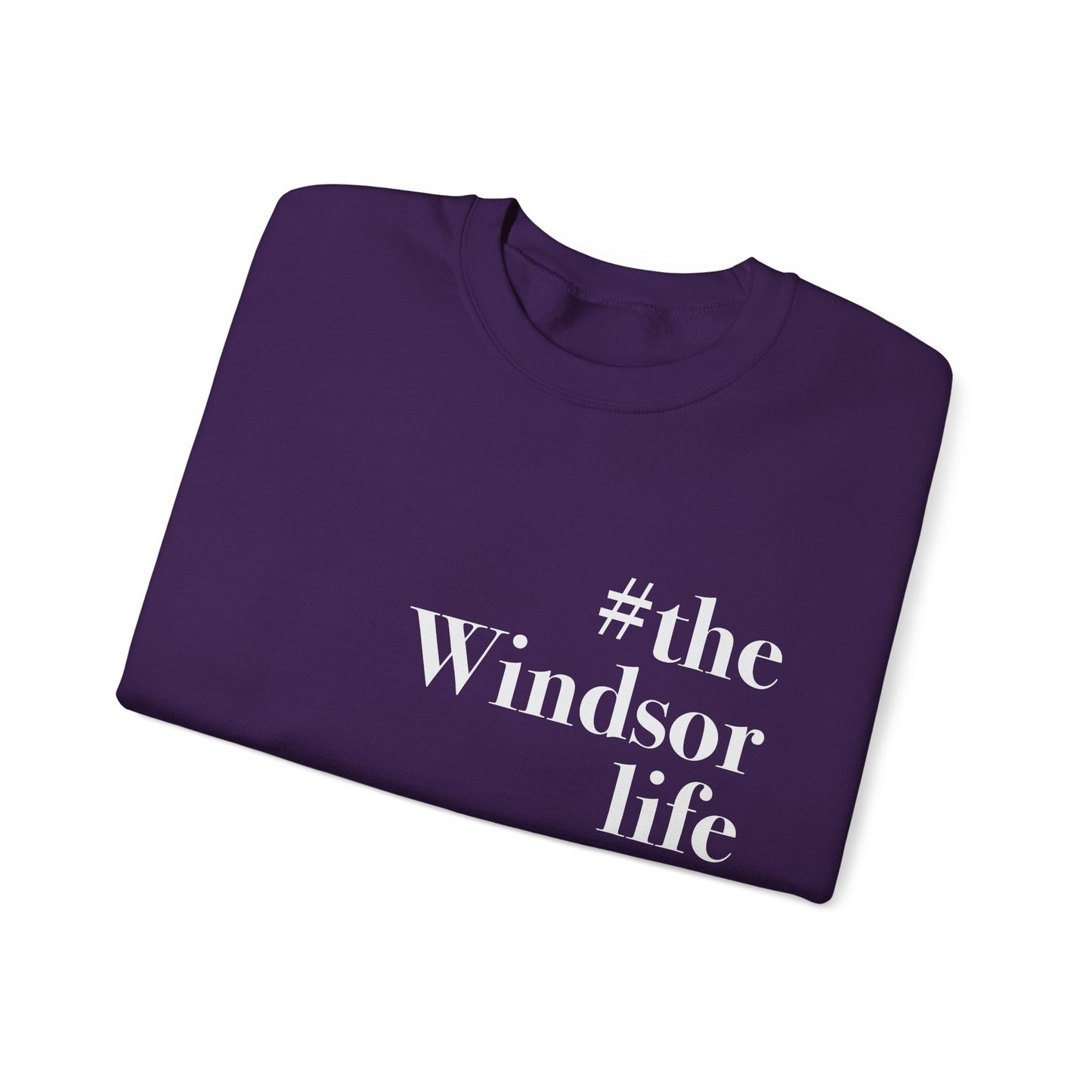 #thewindsorlife Unisex Heavy Blend™ Crewneck Sweatshirt