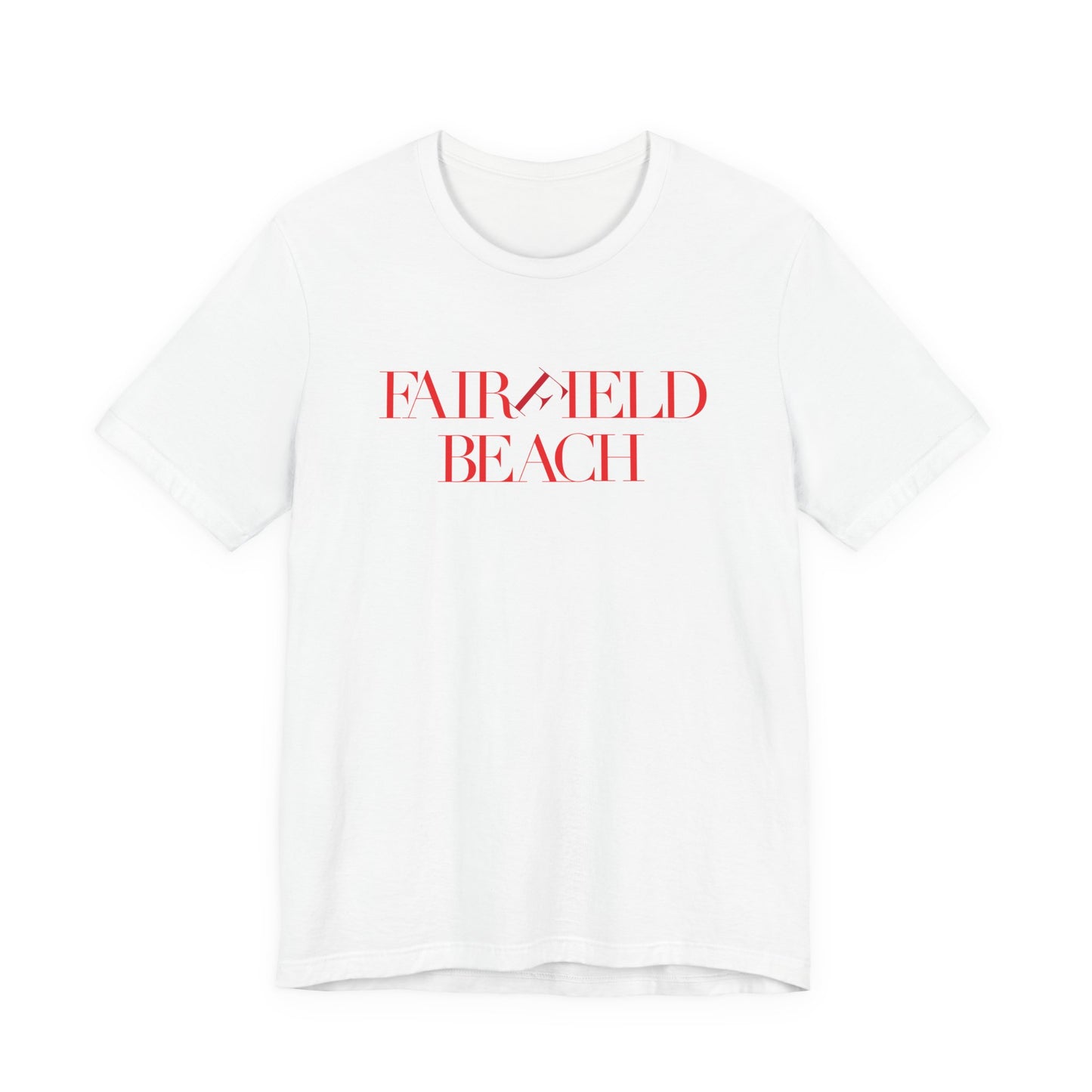 41 Tilt Fairfield Beach Unisex Jersey Short Sleeve T-Shirt