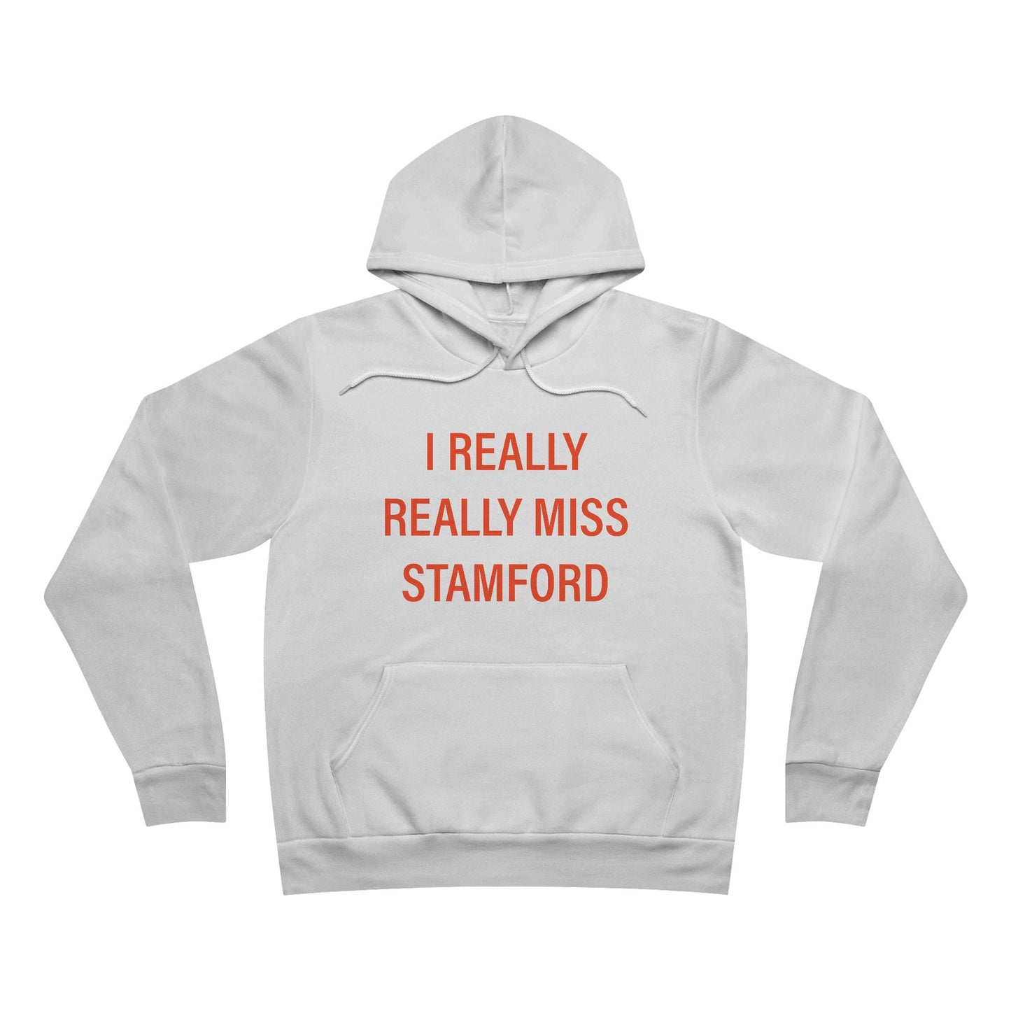 I Really Really Miss Stamford Unisex Sponge Fleece Pullover Hoodie