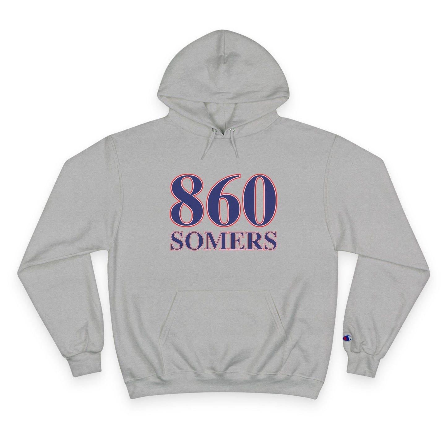 860 Somers Red White & Blue Champion Hoodie