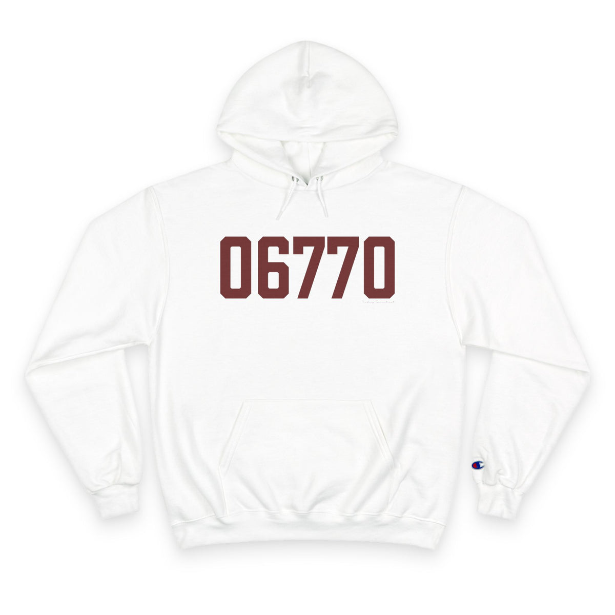 06770 Naugatuck Connecticut Zip Code Champion Hoodie