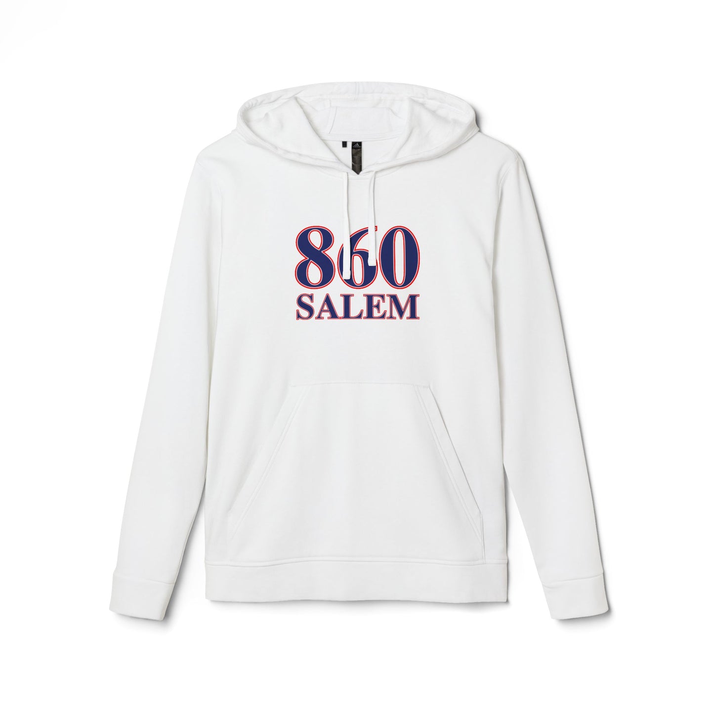 860 Salem Red White & Blue adidas Unisex Fleece Hoodie