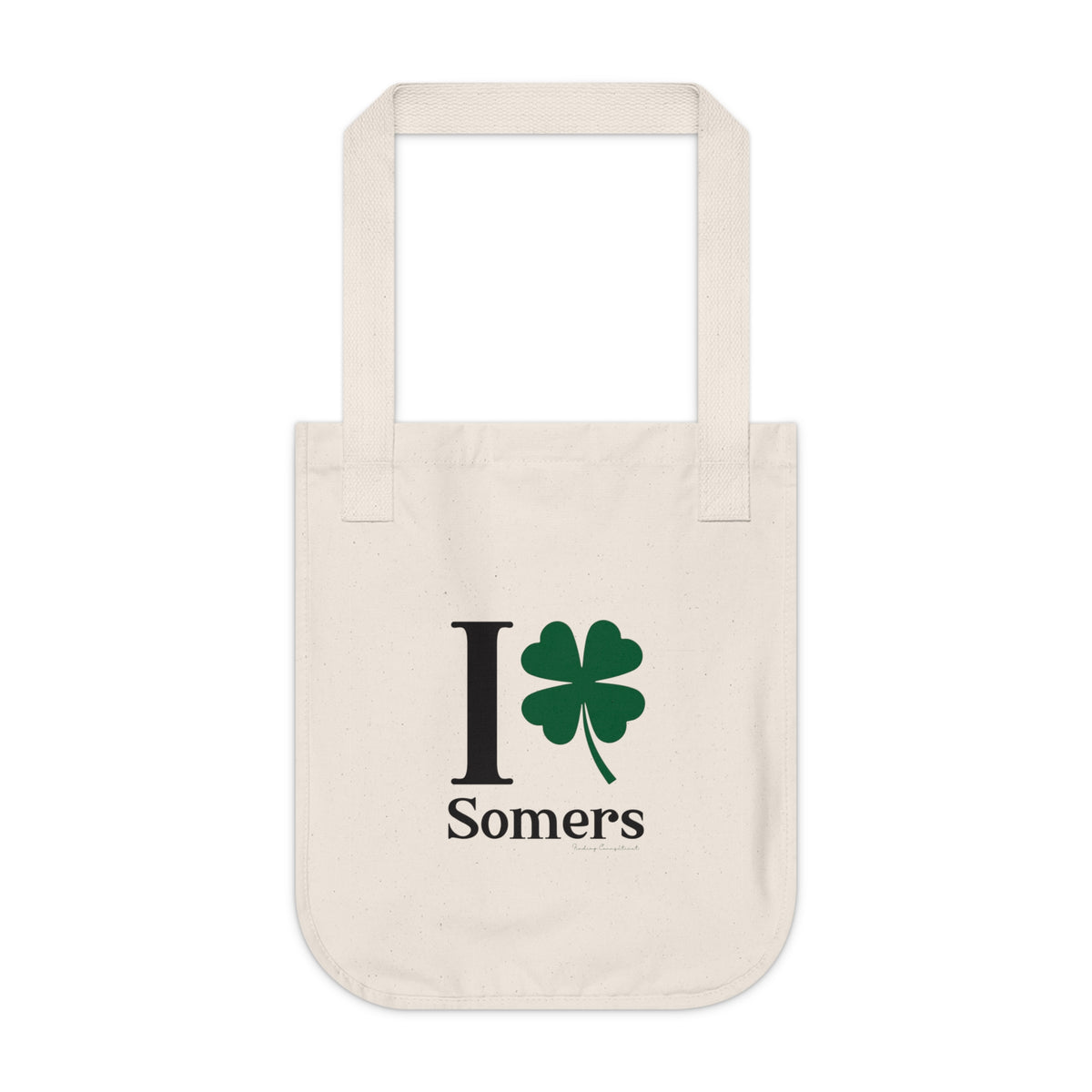 I Clover Somers Organic Canvas Tote Bag