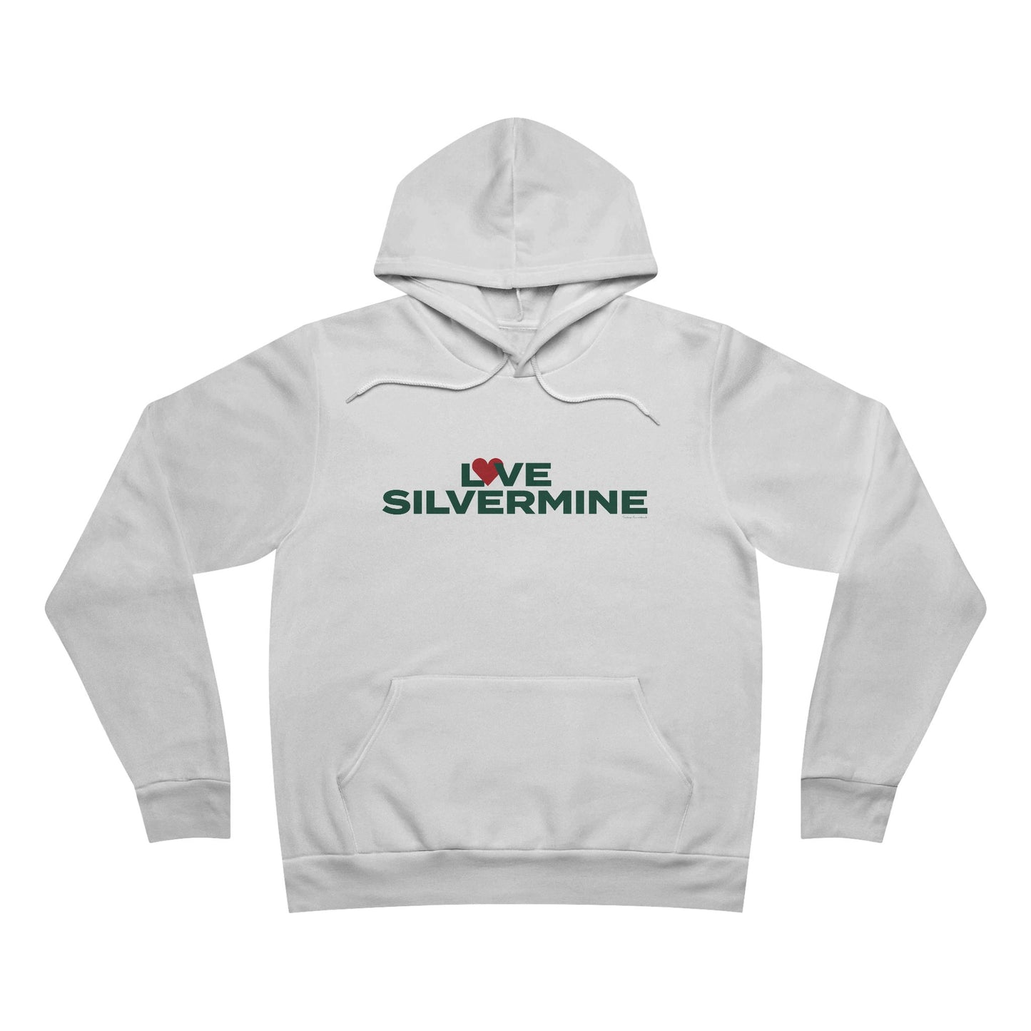 Love Silvermine Unisex Sponge Fleece Pullover Hoodie