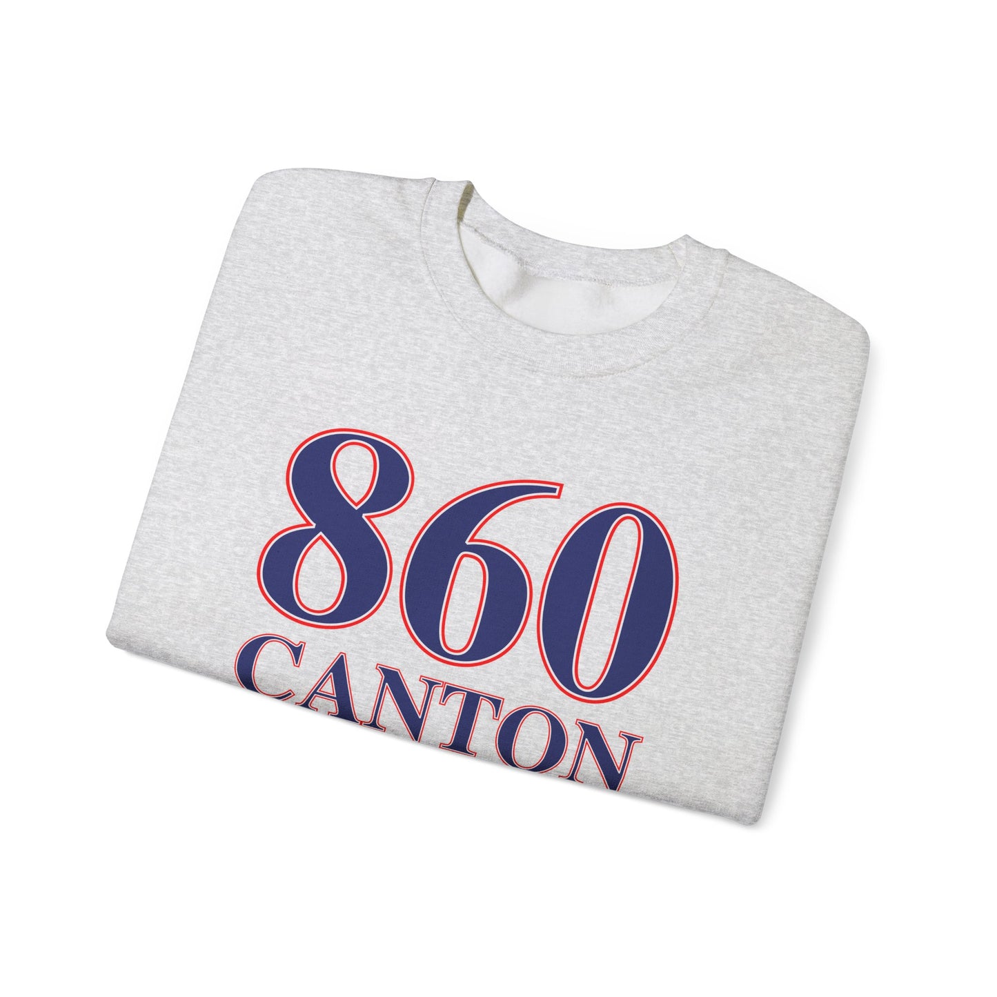 860 Canton Red White & Blue Unisex Heavy Blend™ Crewneck Sweatshirt