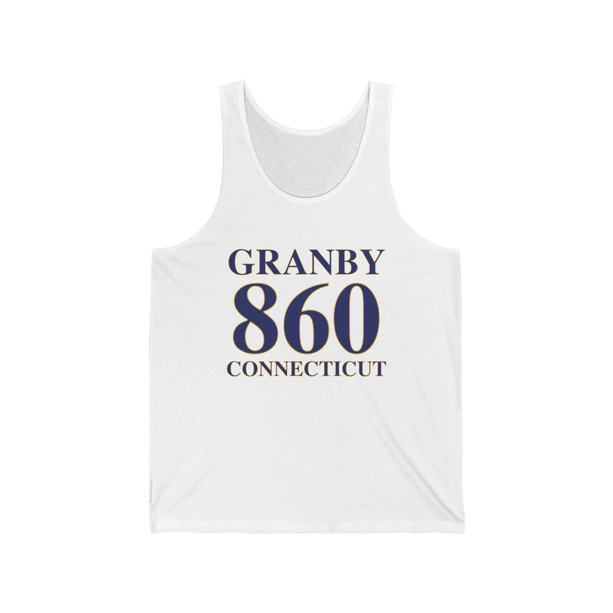 Granby 860 Connecticut Unisex Jersey Tank Top