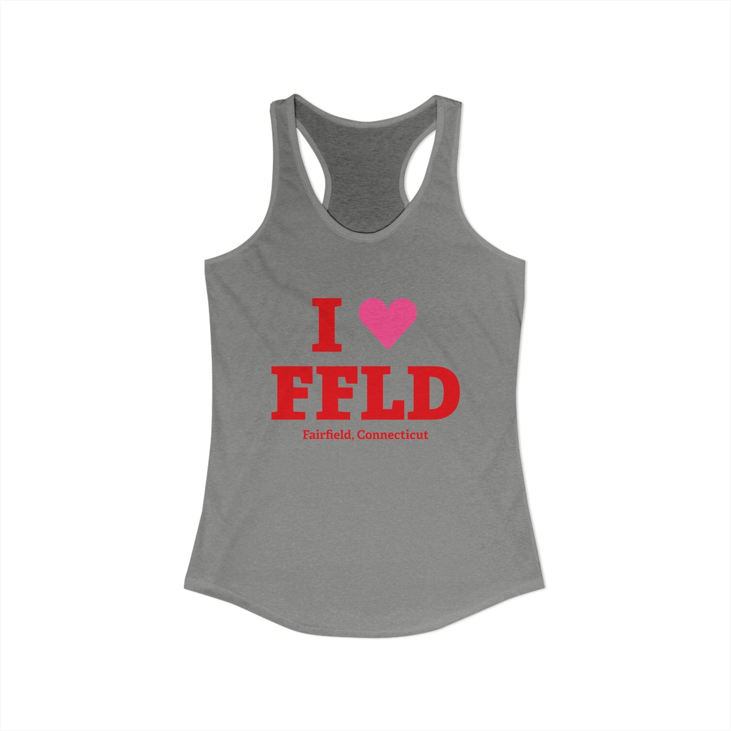 I Heart FFLD Women's Ideal Racerback Tank Top