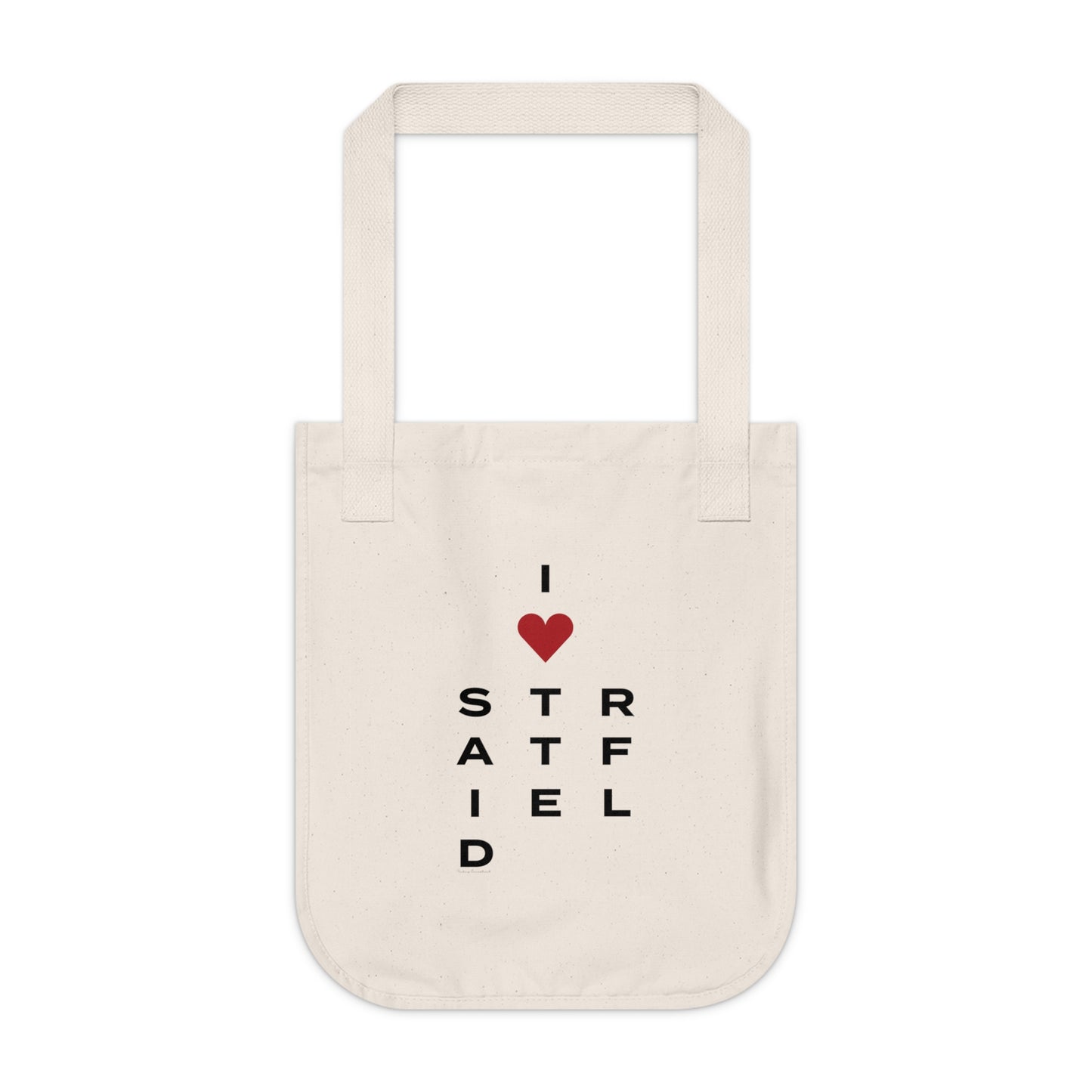 Stratfield Vision Organic Canvas Tote Bag
