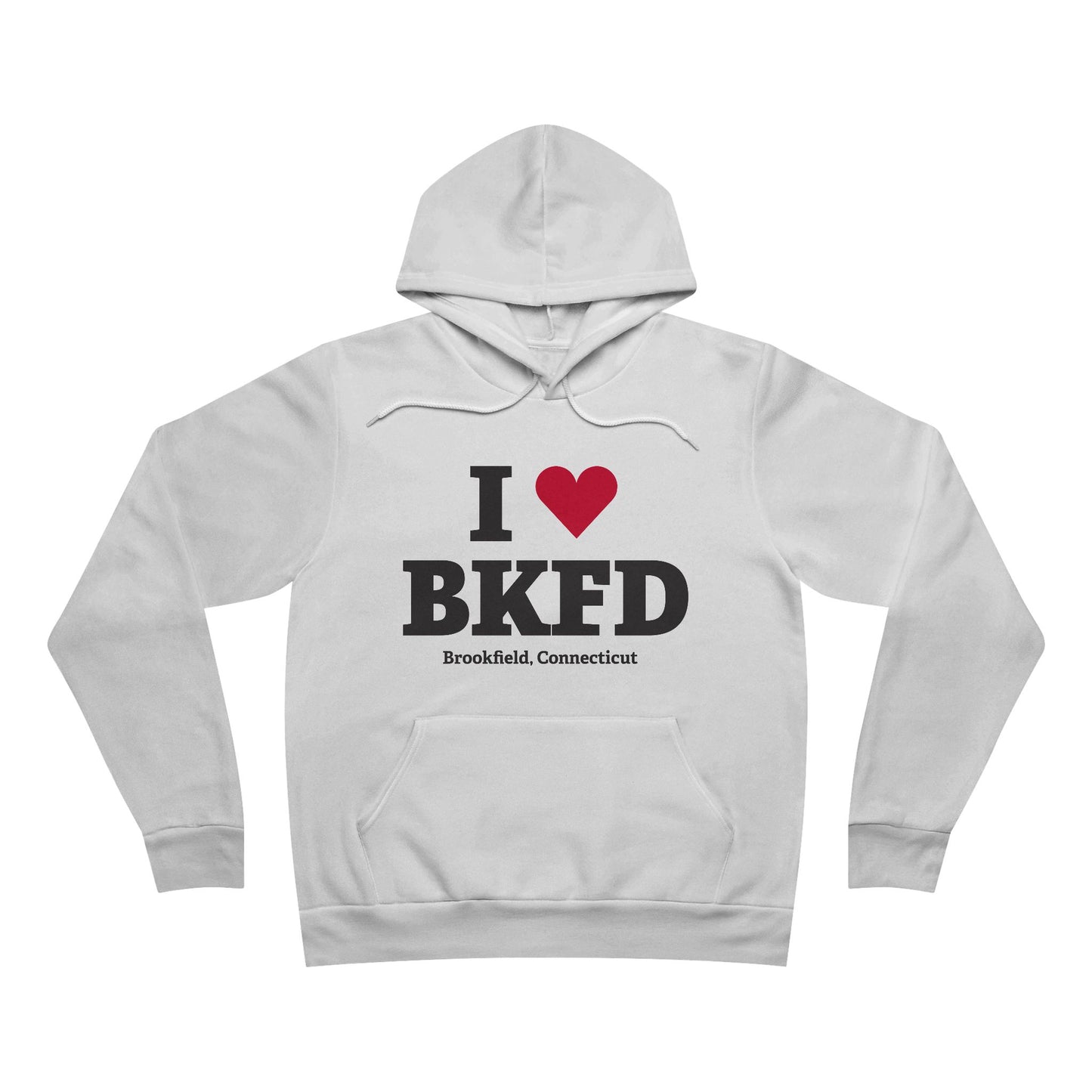 I Heart BKFD Unisex Sponge Fleece Pullover Hoodie