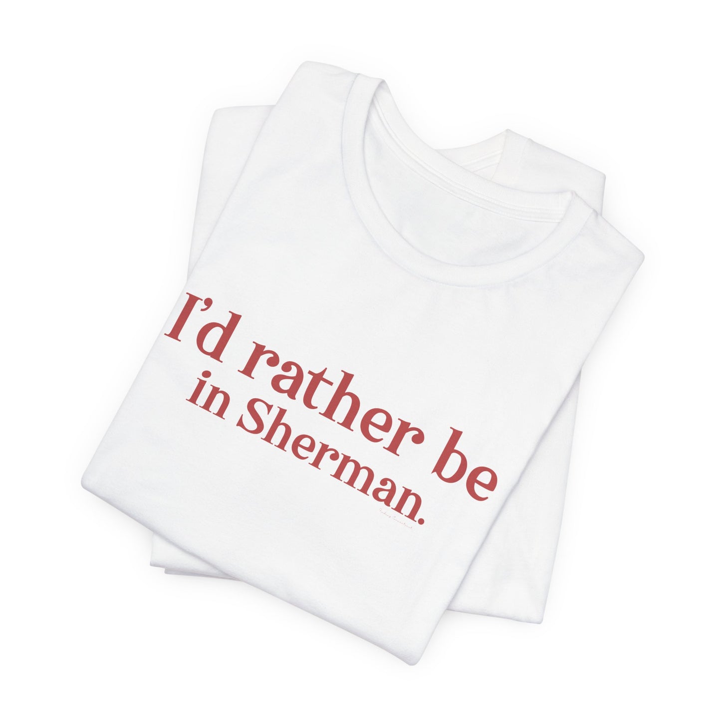 Sherman connecticut t shirt