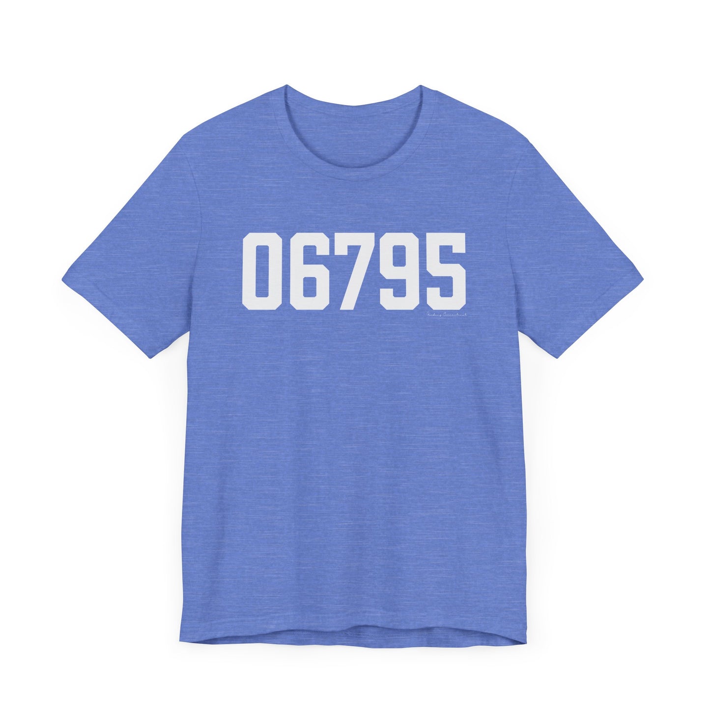 06795 - Watertown CT Zip Code Unisex Jersey Short Sleeve T-Shirt