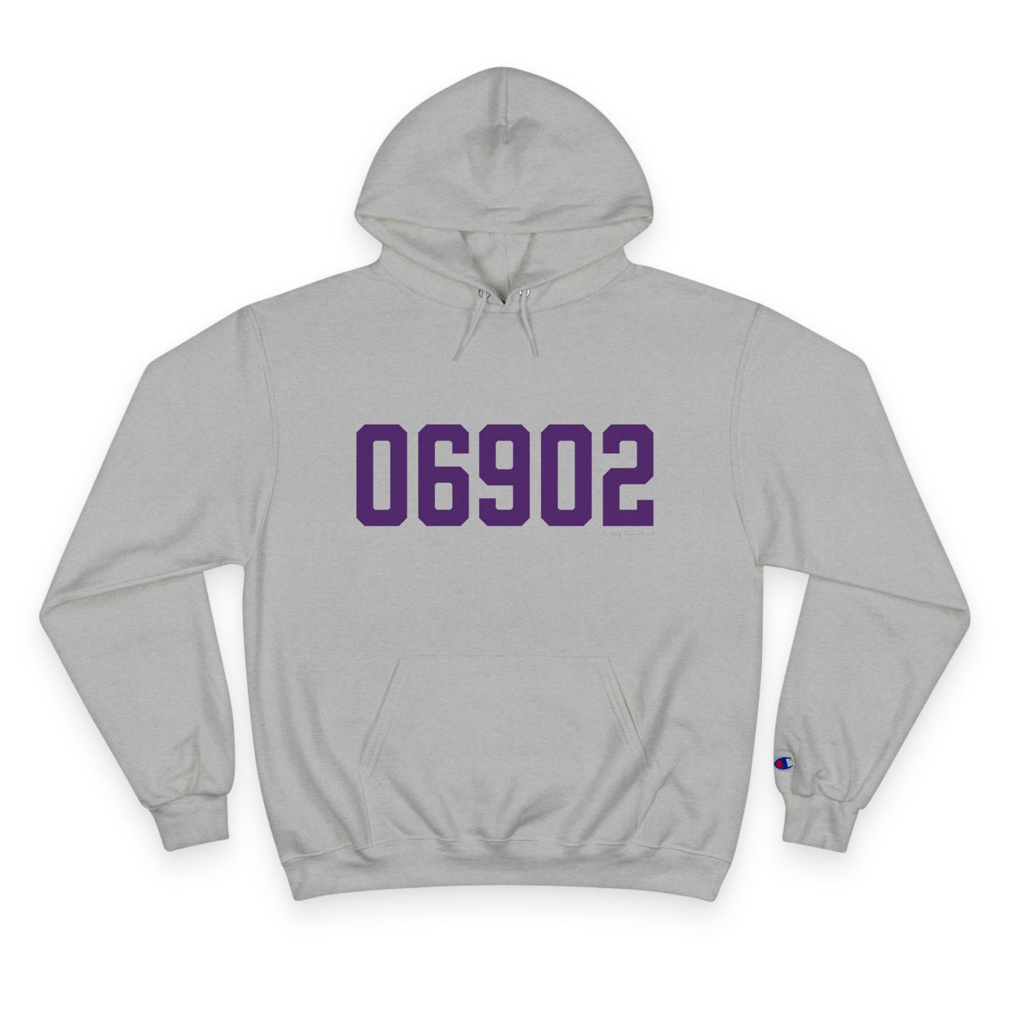 06902 Stamford Connecticut Zip Code Champion Hoodie