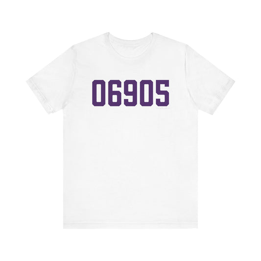 06905 Stamford Connecticut Zip Code Unisex Jersey Short Sleeve T-Shirt