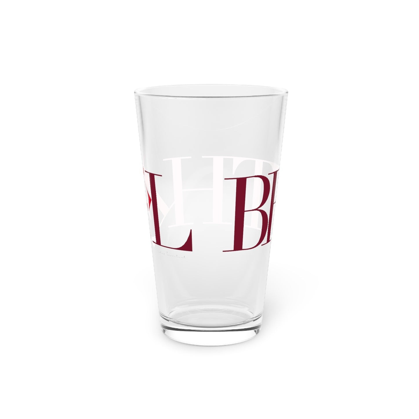 41 Tilt Bethel Pint Glass, 16oz