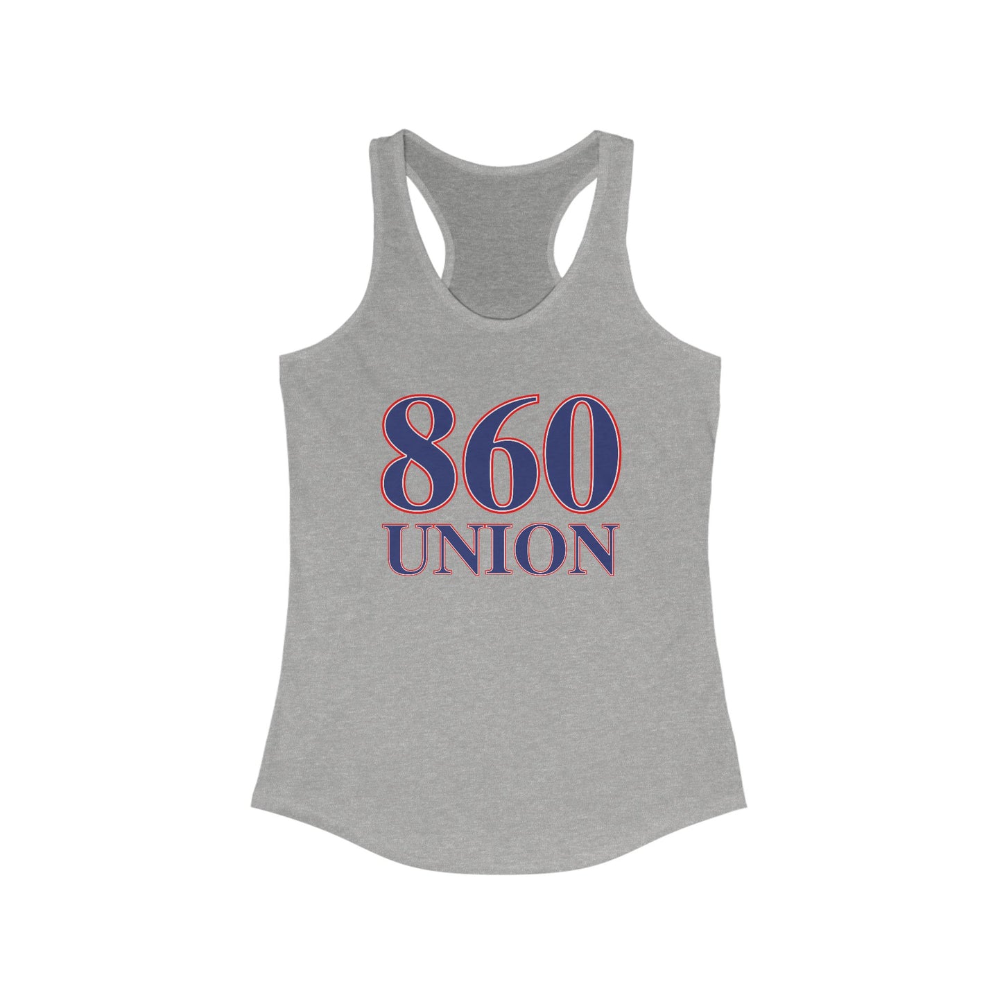 860 Union Red White & Blue Women's Ideal Racerback Tank Top