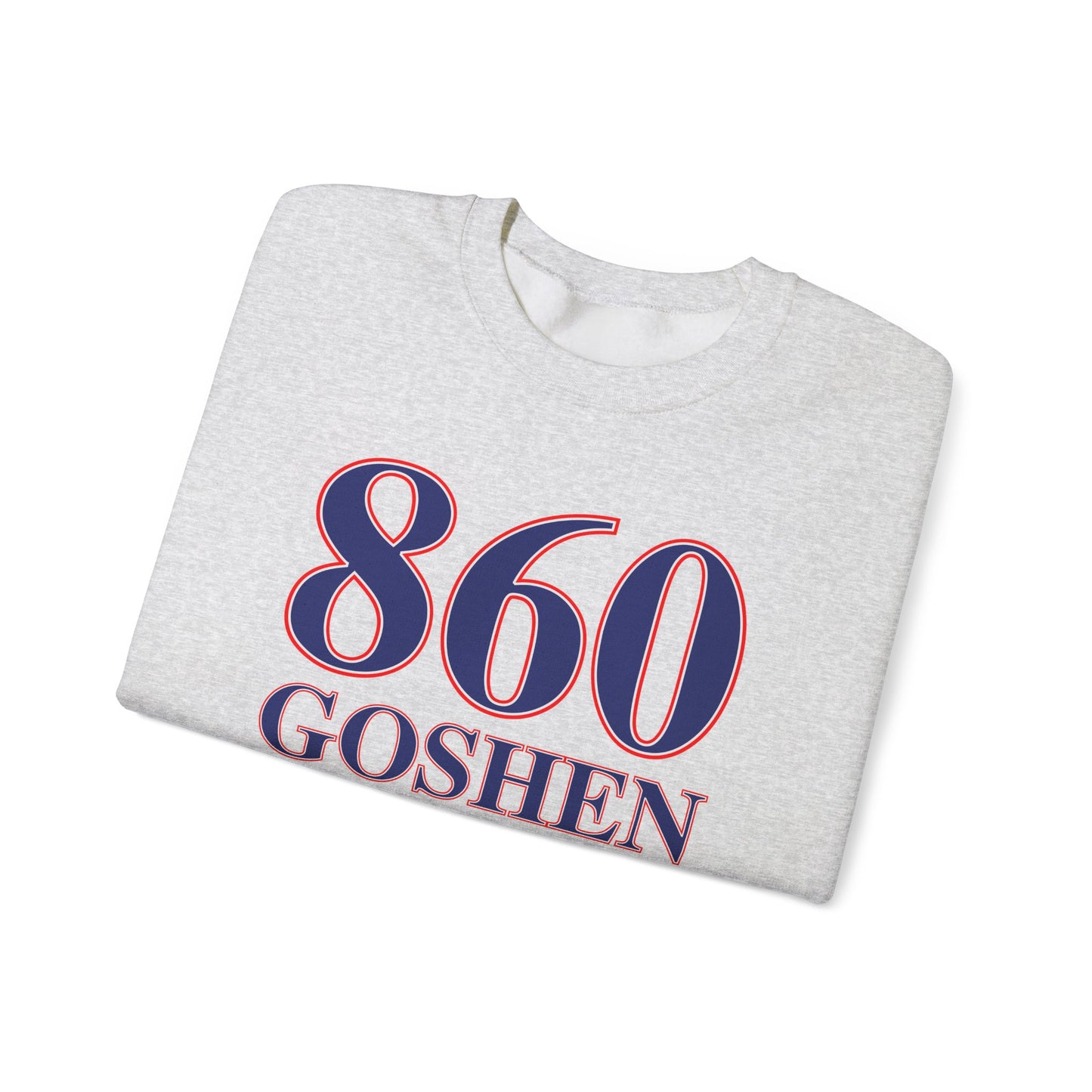860 Goshen Red White & Blue Unisex Heavy Blend™ Crewneck Sweatshirt