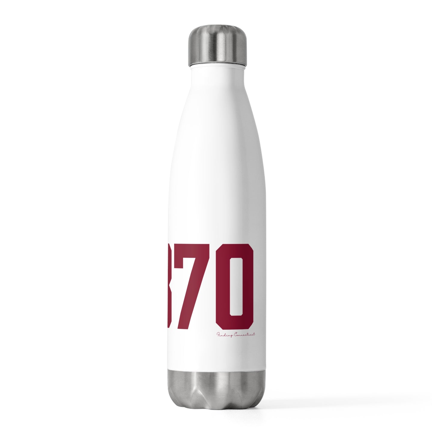 06870 - Greenwich Connecticut Zip Code 20oz Insulated Bottle
