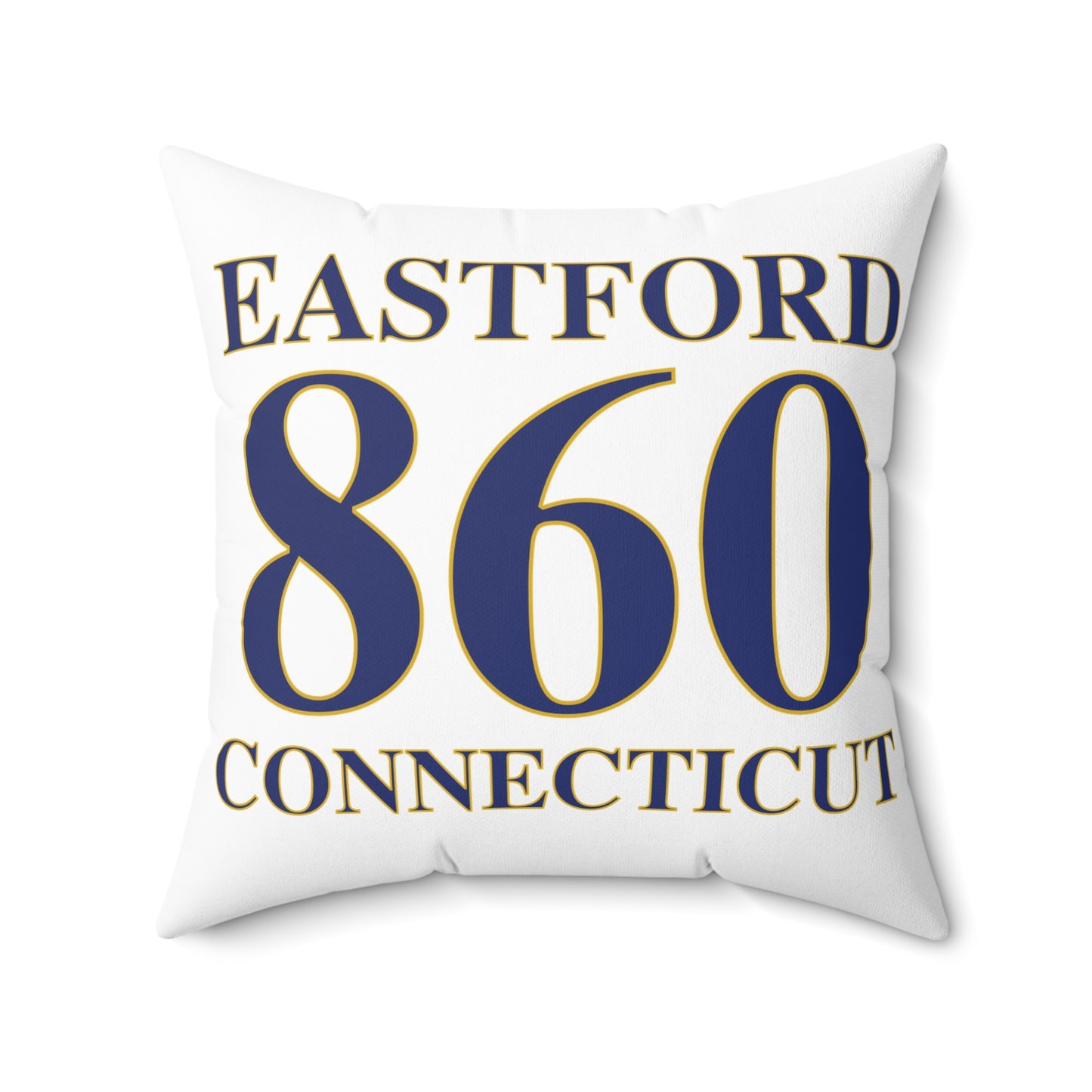 Eastford 860 Connecticut Spun Polyester Square Pillow