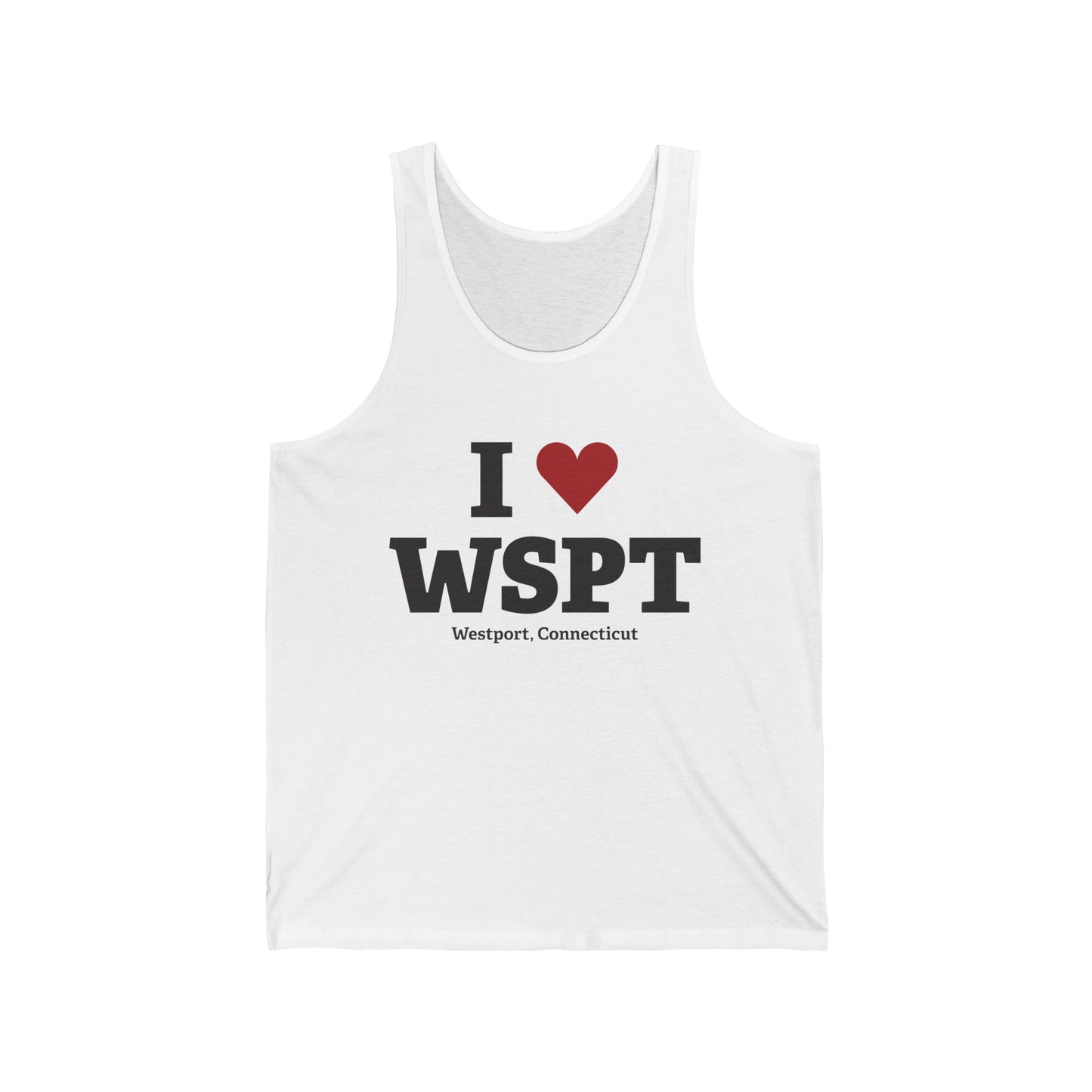 I Heart WSPT Unisex Jersey Tank Top
