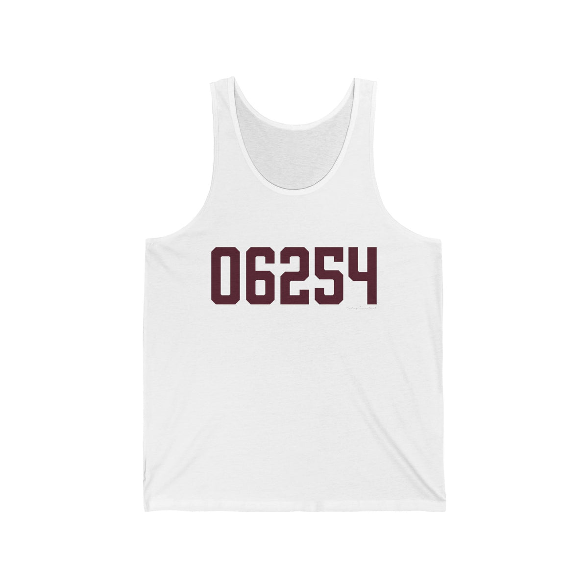 06254 Franklin Connecticut Zip Code Unisex Jersey Tank Top