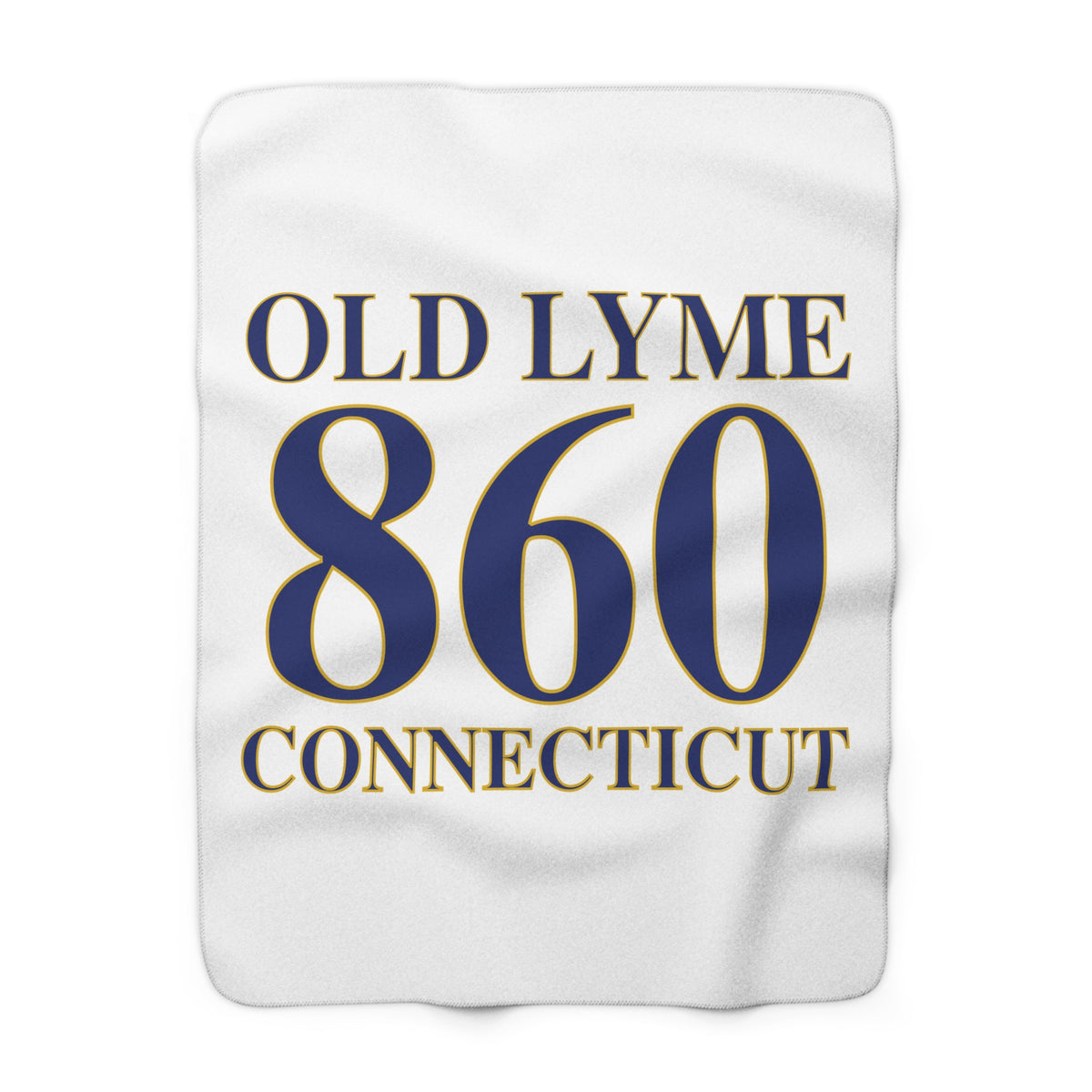 Old Lyme 860 Connecticut Sherpa Fleece Blanket