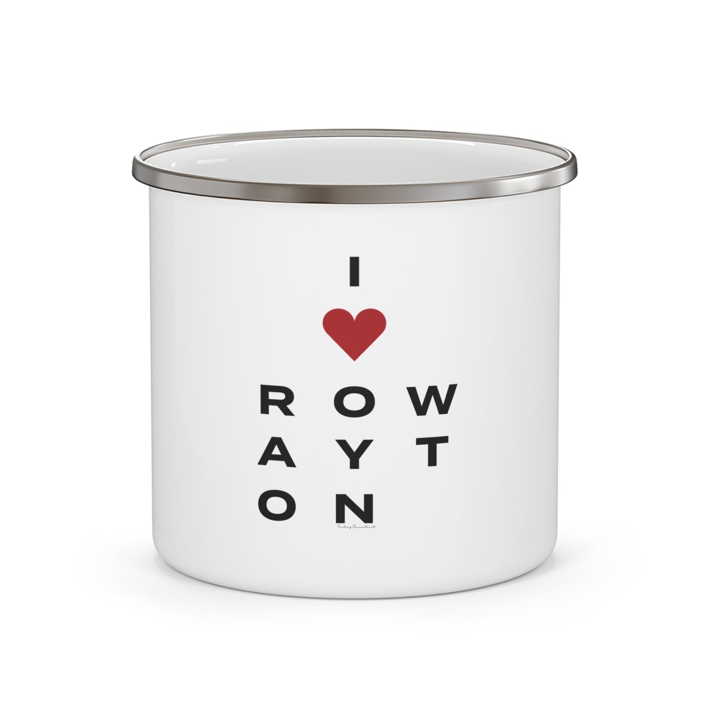 Rowayton Vision Enamel Camping Mug
