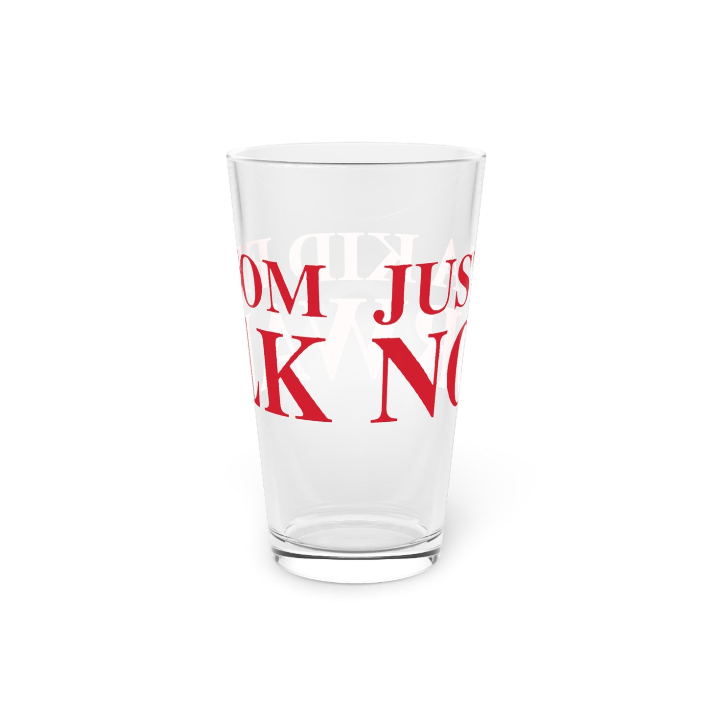 Just a kid from Norwalk Pint Glass, 16oz