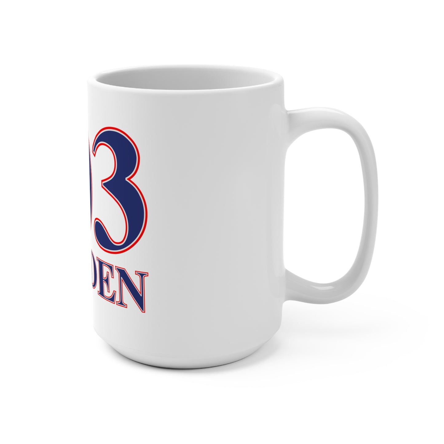203 Hamden Red White & Blue Mug 15oz