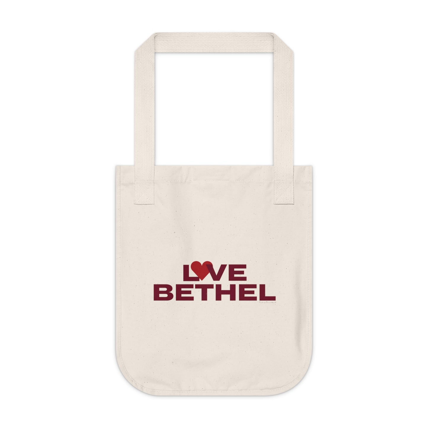 Love Bethel Organic Canvas Tote Bag