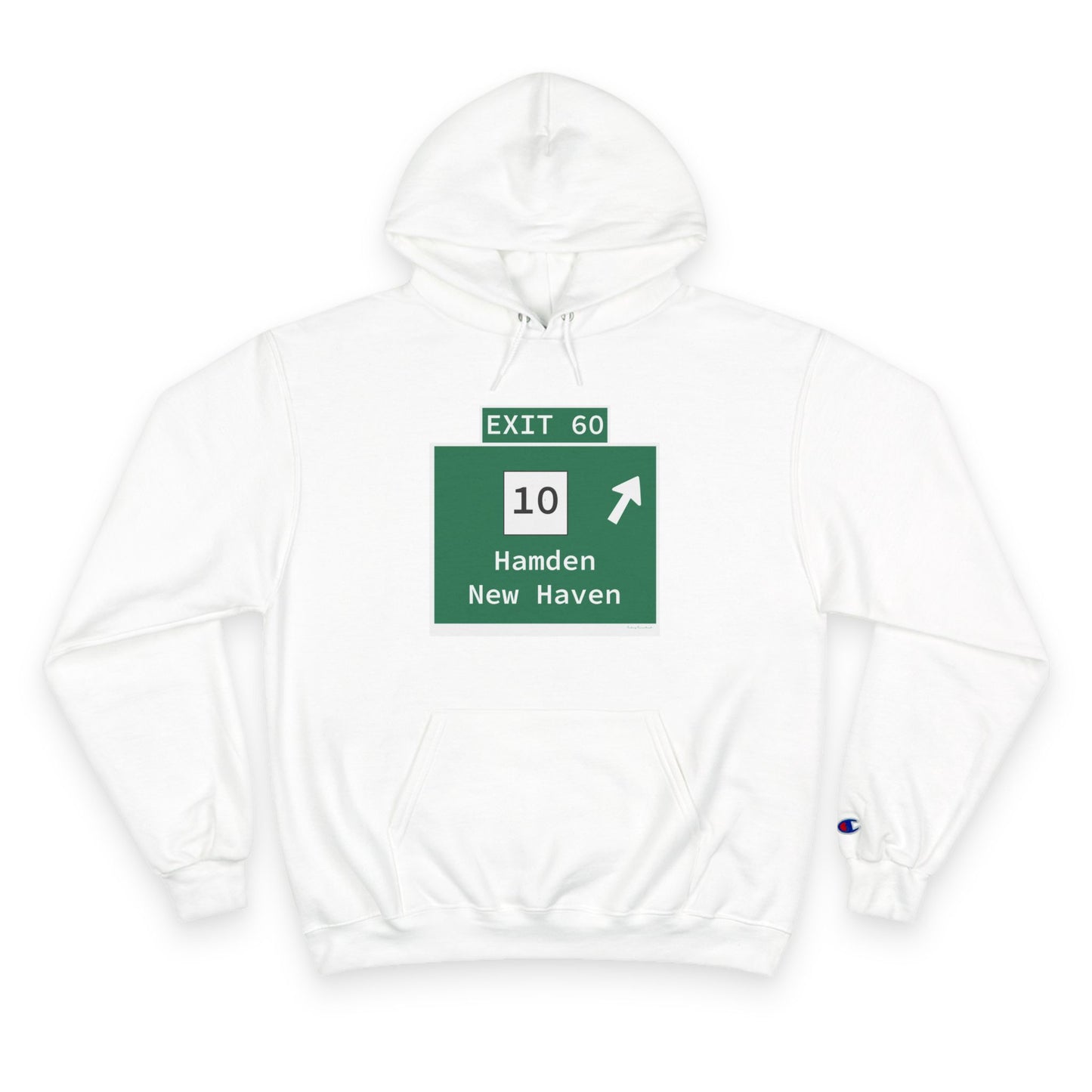 Vintage WCP Exit 60 Sign Champion Hoodie