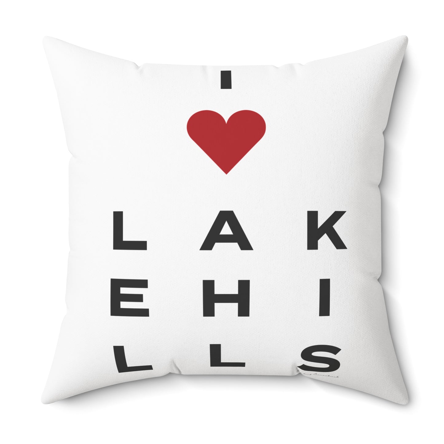 Lake Hills Vision Spun Polyester Square Pillow