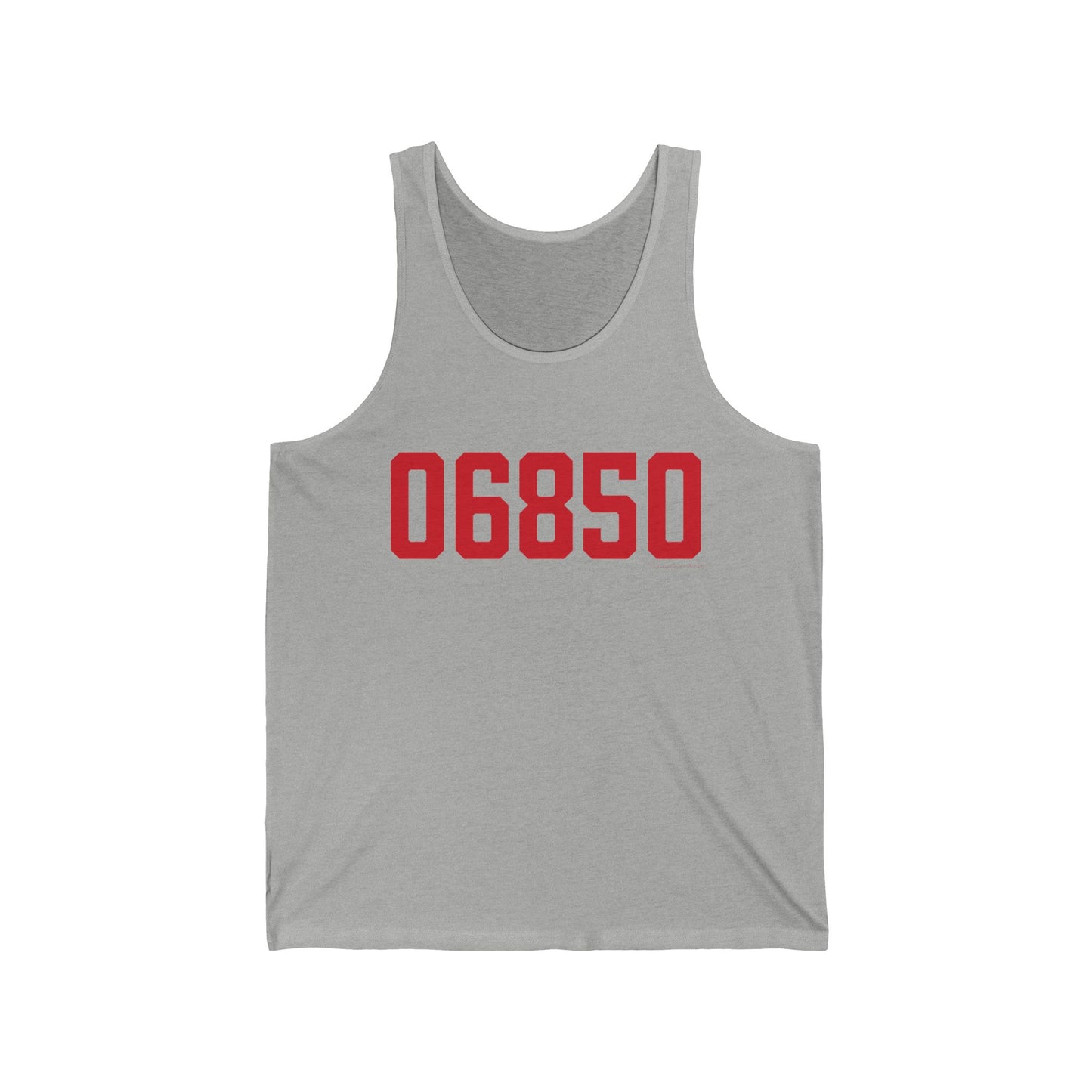 06850 Norwalk Connecticut Zip Code 
Unisex Jersey Tank Top