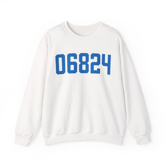 06824 Fairfield Connecticut Zip Code Unisex Heavy Blend™ Crewneck Sweatshirt