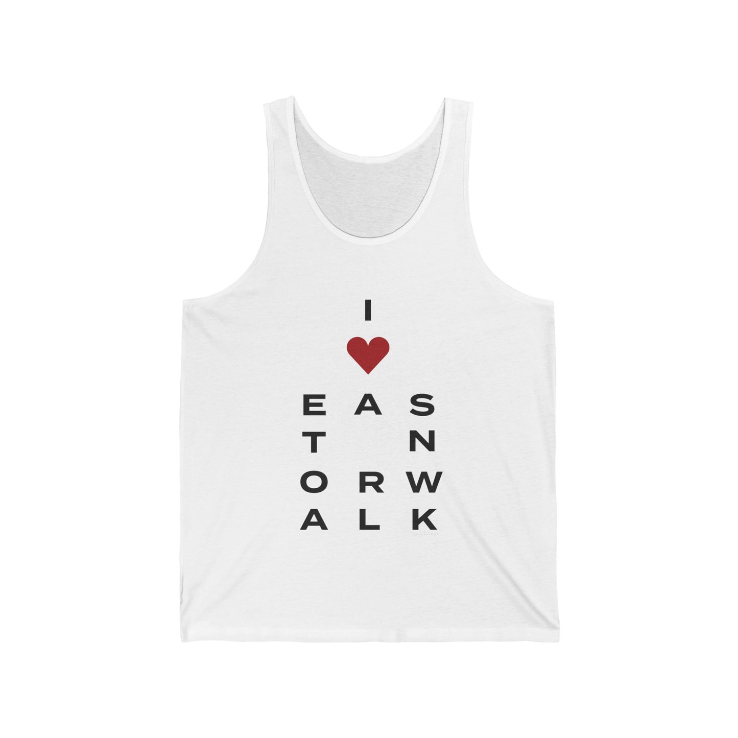 East Norwalk Vision Unisex Jersey Tank Top