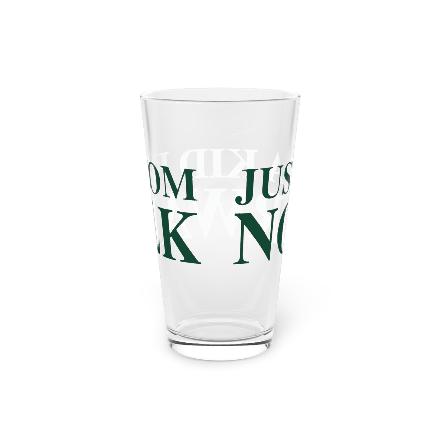 Just a kid from Norwalk Pint Glass, 16oz